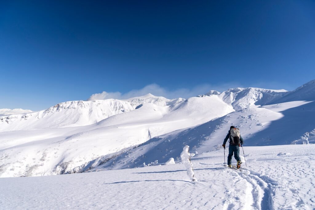 Skiing in Japan
