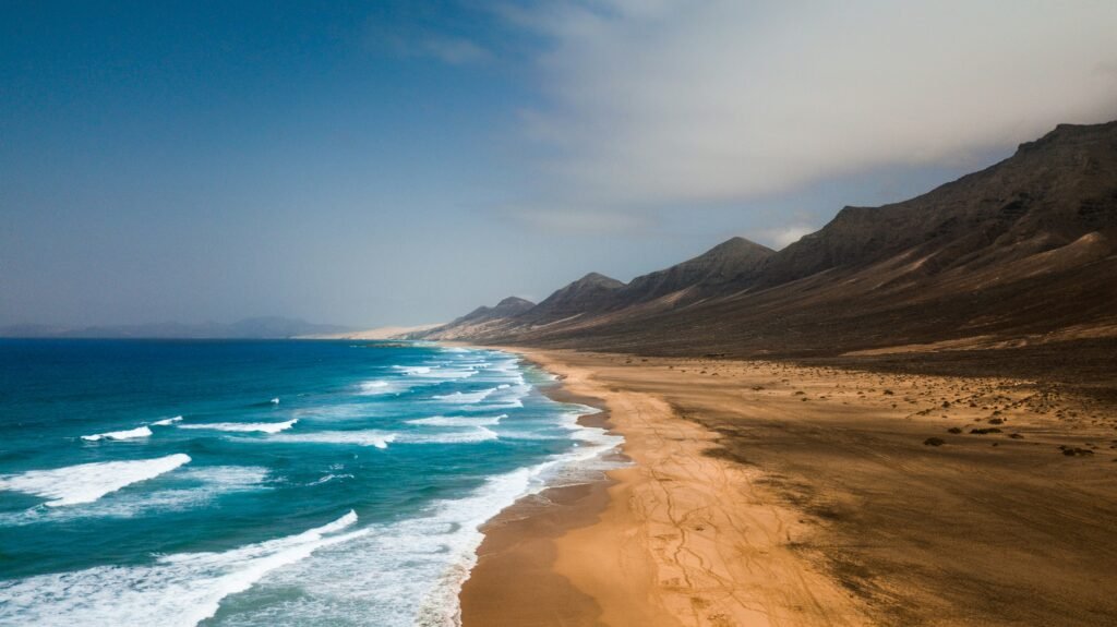Costiera Fuerteventura, Canarie, Spagna