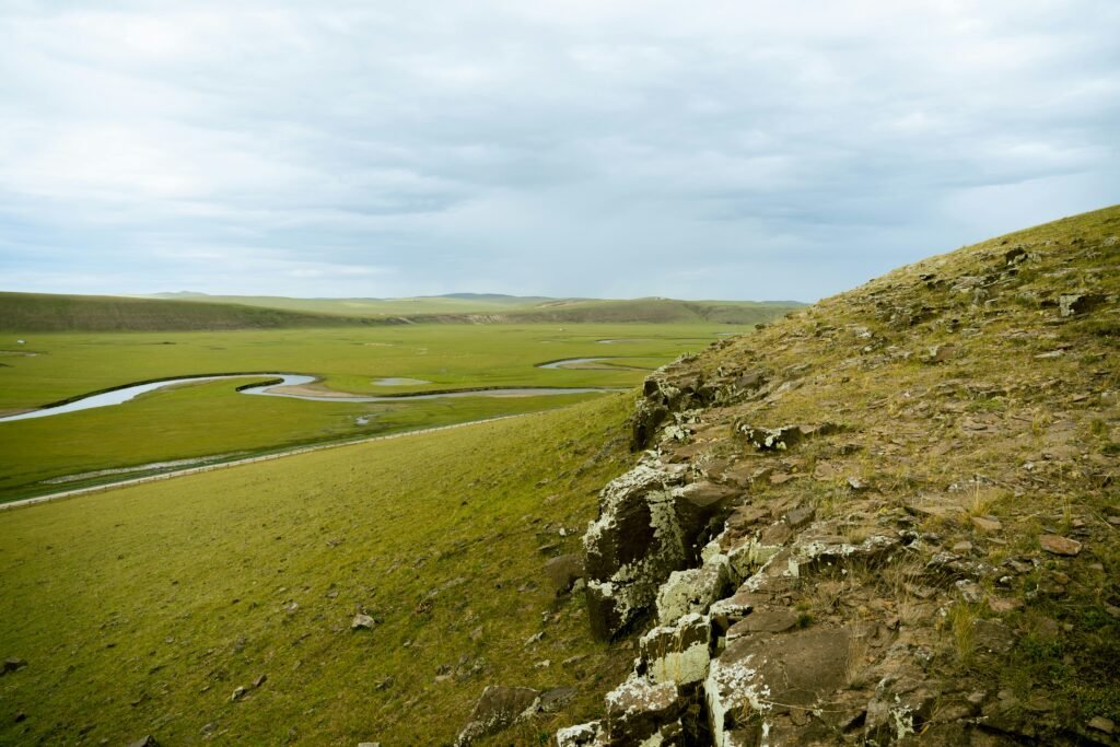 Grass plain in Hulunbuir, Inner Mongolia, China