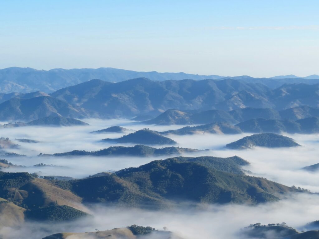 low clouds in Minas Gerais, Brasil