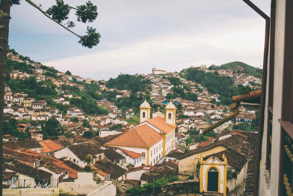 Church in Ouro Preto, Brazil